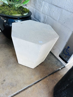 Hexagonal Patio Side Table