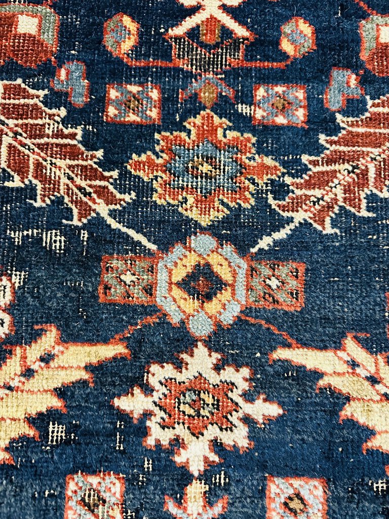 Antique Wool Kuba Caucasus Rug 43x55