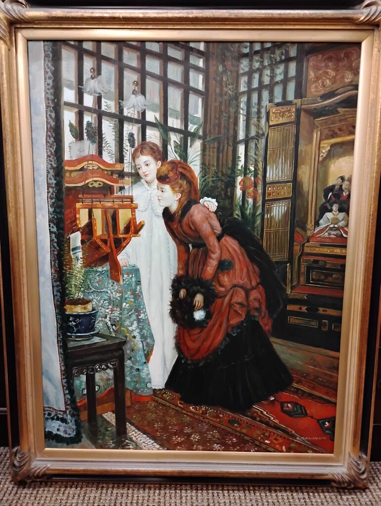 Grantham "Young Women Looking..." Reproduction 38x48