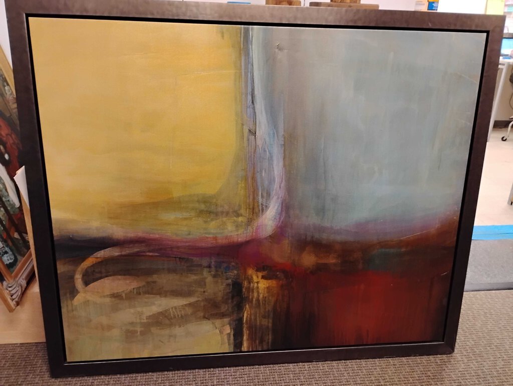 Sarah Stockstill Canvas Quadrant Abstract 62x53