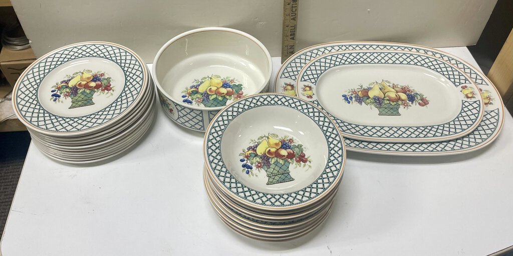 Villeroy & Boch "Basket" Dinner Set (53 Piece)