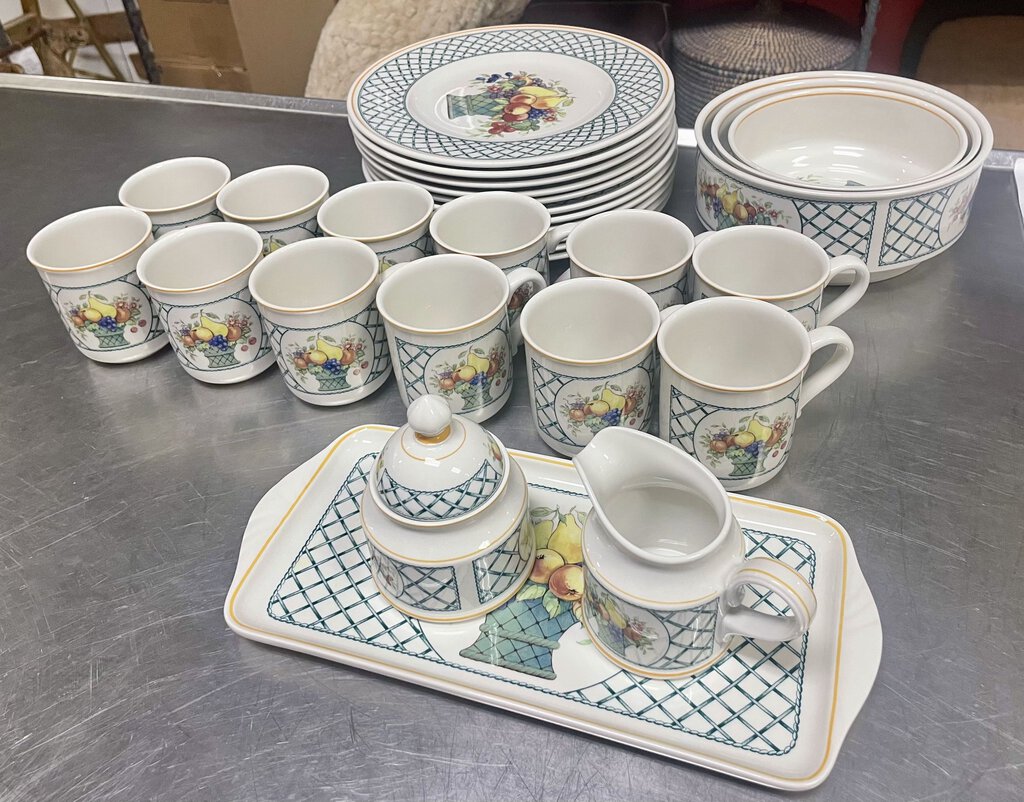 Villeroy & Boch "Basket" Dinner Set (53 Piece)