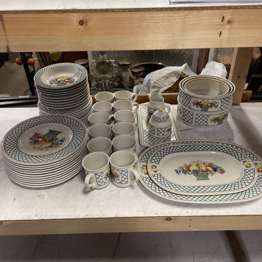 Villeroy & Boch "Basket" Dinner Set (53 Piece)