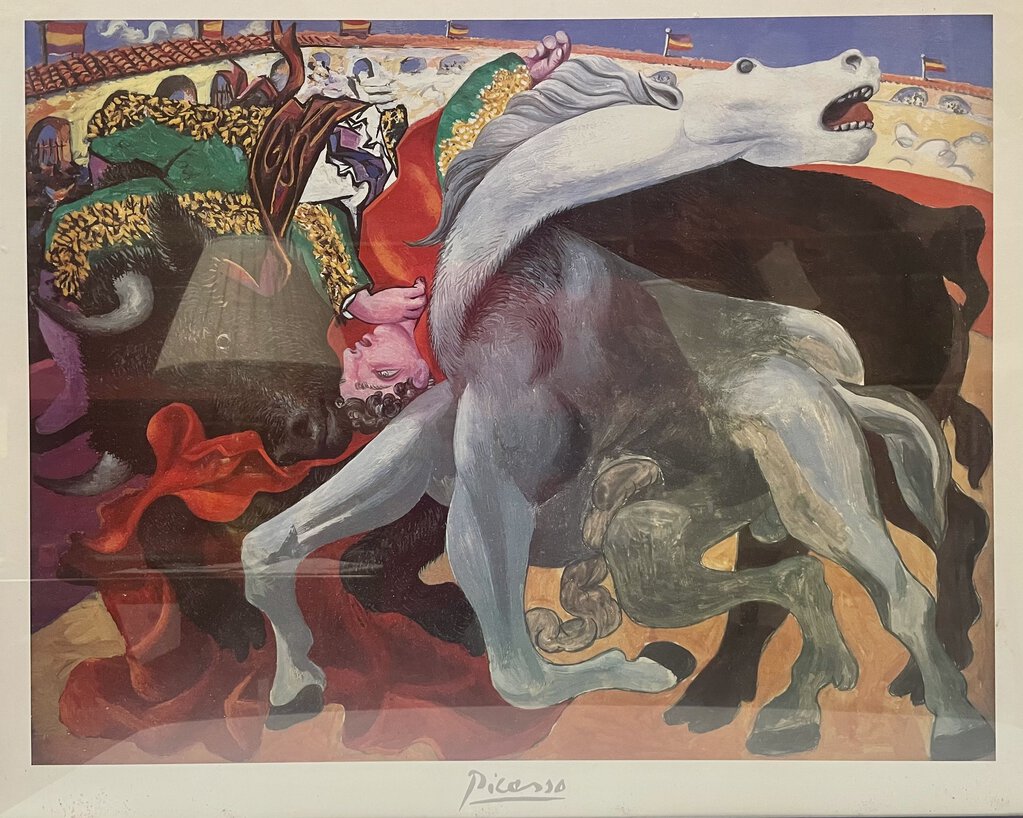 Pablo Picasso Bullfight The Death of the Torero Print