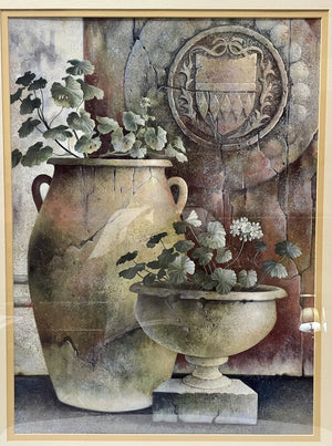 Elaine Vollherbst Affresco di Fiore Offset Lithograph