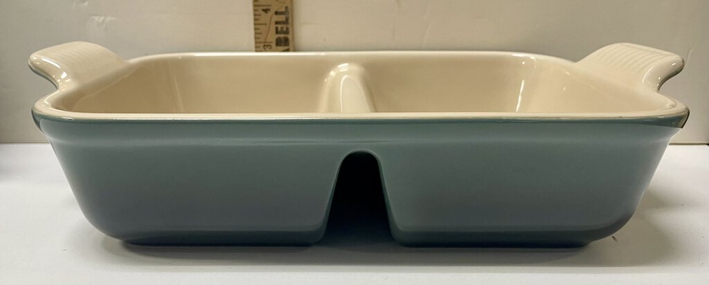 Le Creuset Ocean Blue Double Sided Baking Dish