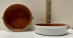 Spanish Terracotta Cazuela Baking Dishes M (PAIR)