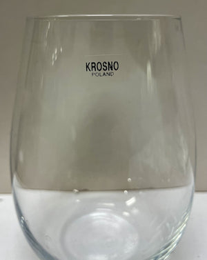 Krosno Stemless Wine Glasses (Set of 6)