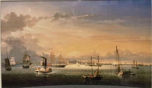 Fitz Henry Boston Harbor 1854 Print