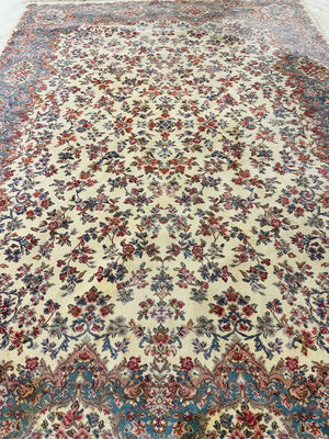 Karastan Kirman Wool Rug 8'.8" x 12'