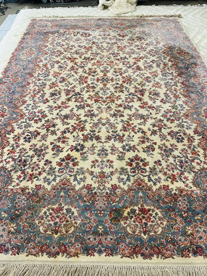 Karastan Kirman Wool Rug 8'.8" x 12'