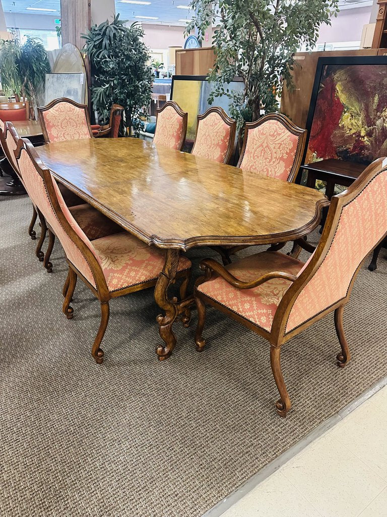 Chris Teasley Design Dining Table + 8 Chairs (original table price $14,200)