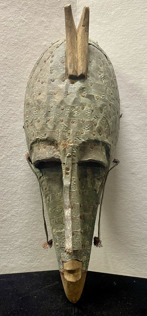 African Mali Warka Marka Ceremonial Tribal Mask