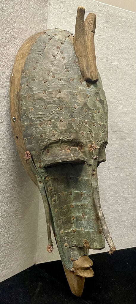 African Mali Warka Marka Ceremonial Tribal Mask