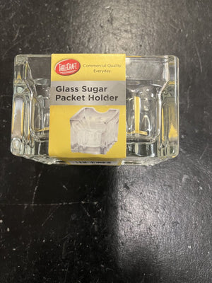 TableCraft Glass Sugar Packet Holder