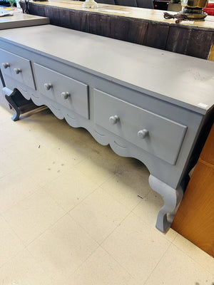 Painted 3 Drawer Sideboard / Console Table