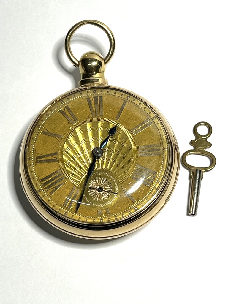 Appleton Tracy Co Waltham 18K Gold Pocket Watch 1884