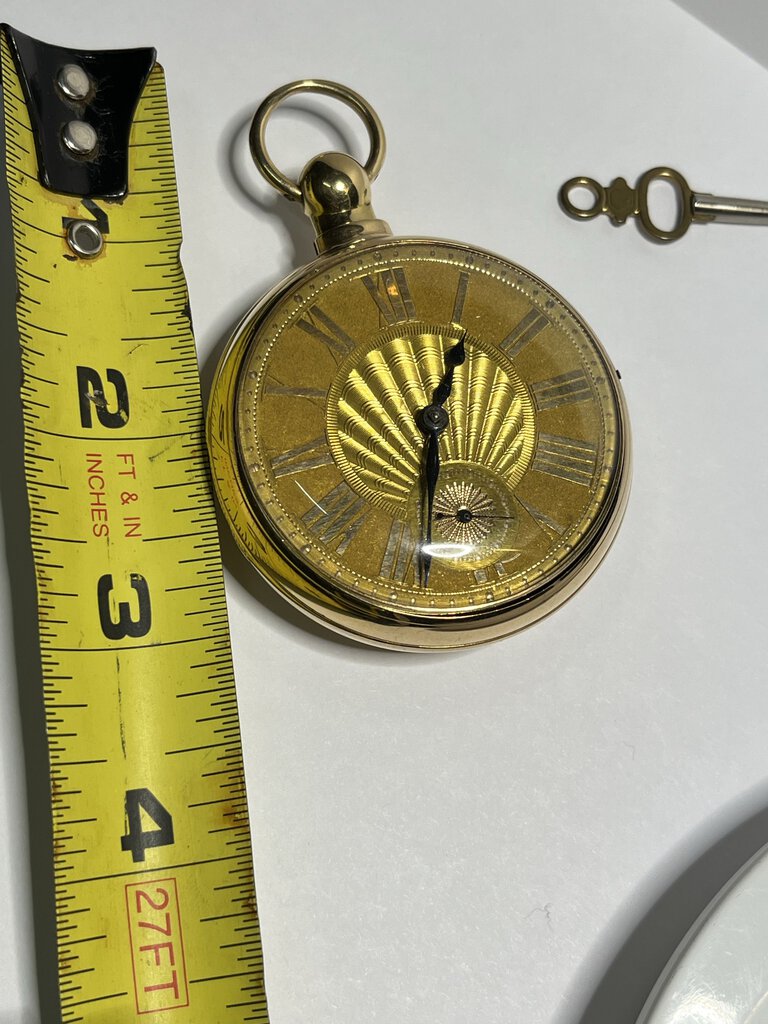 Appleton Tracy Co Waltham 18K Gold Pocket Watch 1884