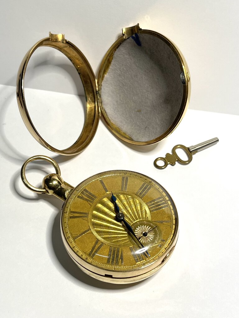 Appleton Tracy Co Waltham 18K Gold Pocket Watch 1884