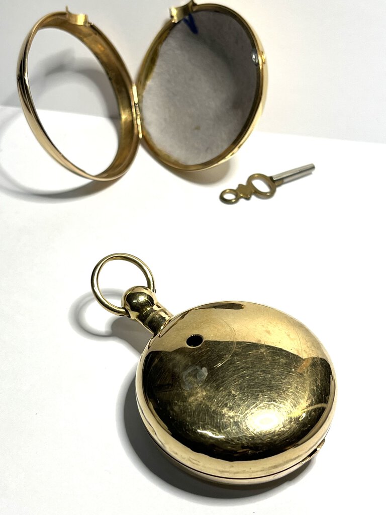 Appleton Tracy Co Waltham 18K Gold Pocket Watch 1884