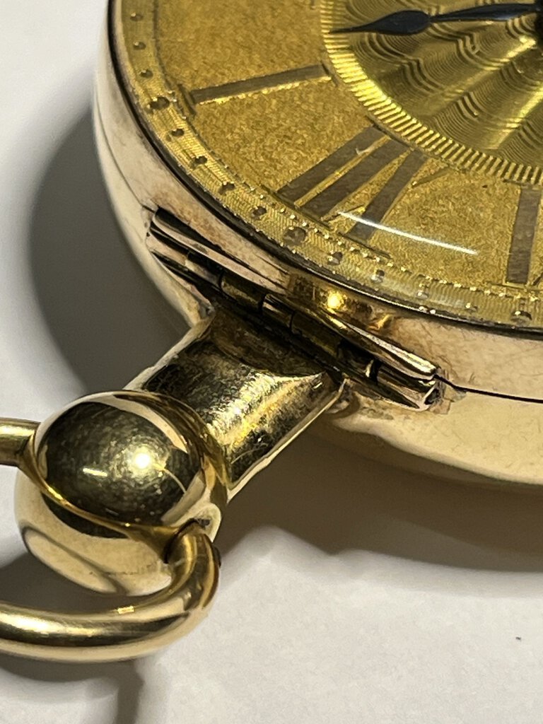 Appleton Tracy Co Waltham 18K Gold Pocket Watch 1884