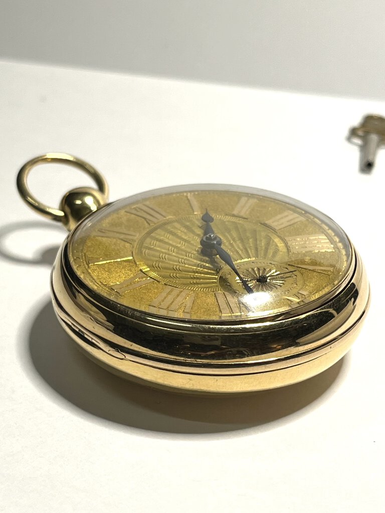 Appleton Tracy Co Waltham 18K Gold Pocket Watch 1884