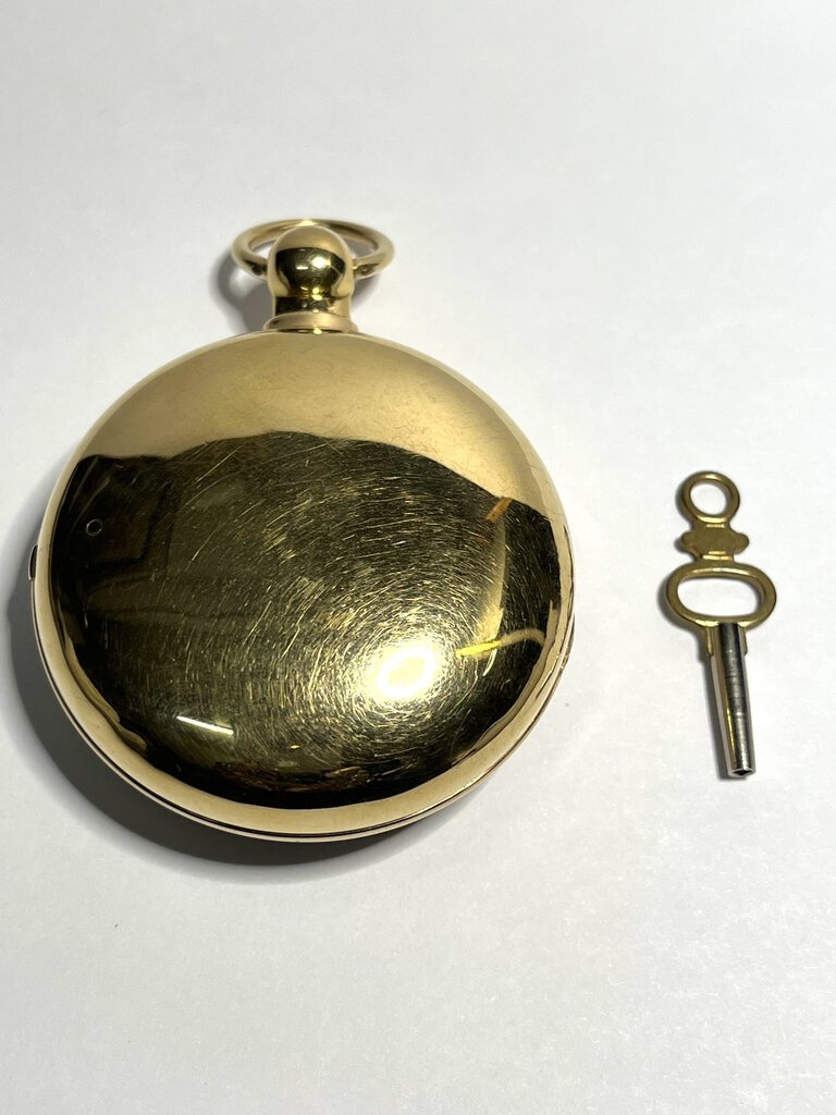 Appleton Tracy Co Waltham 18K Gold Pocket Watch 1884