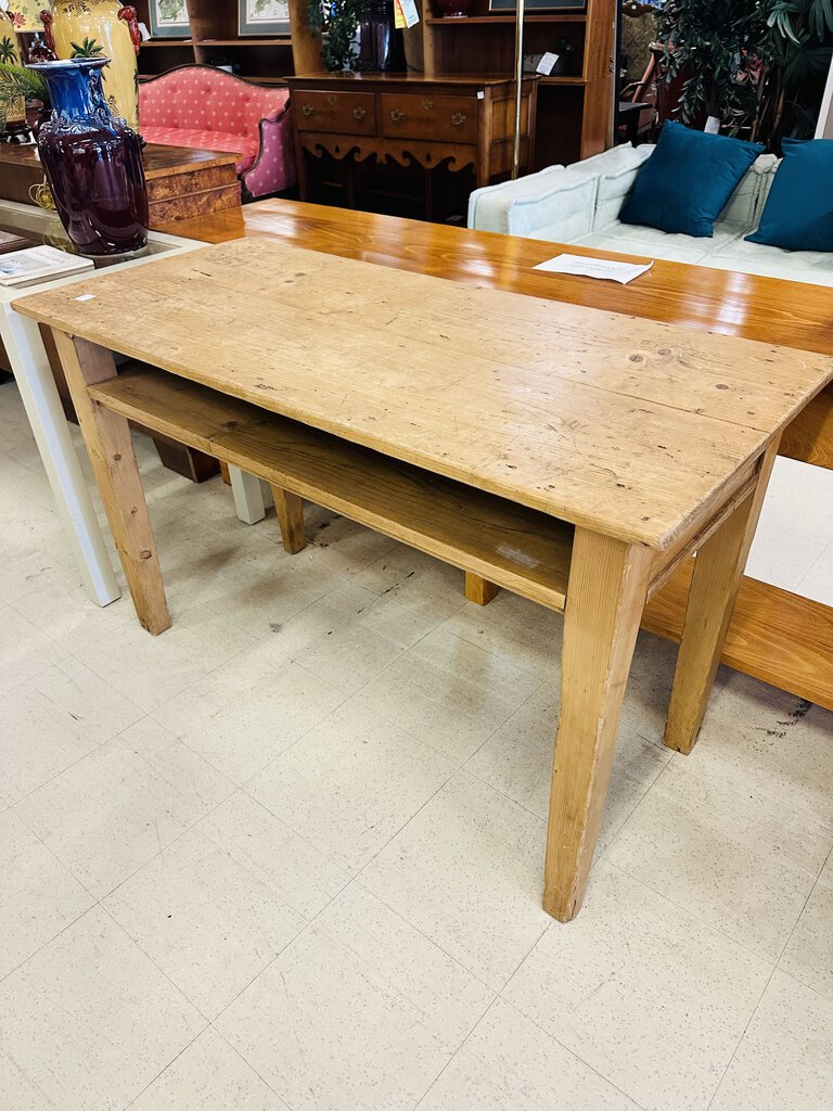 Rustic Pine Table 51x23x31