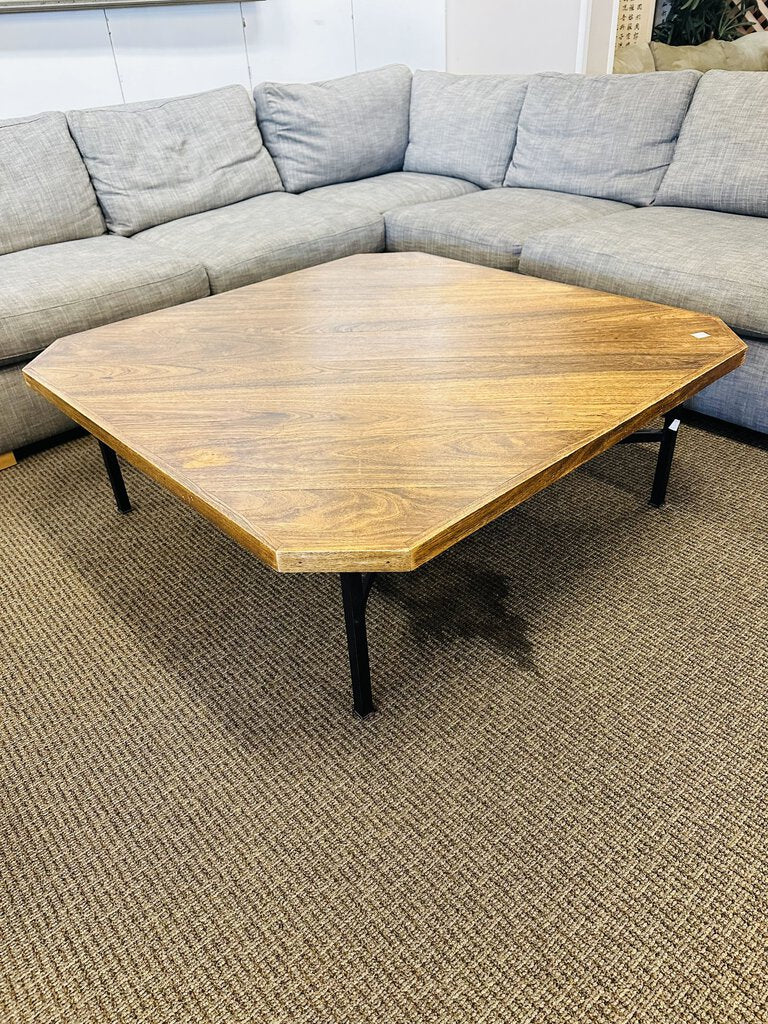 Square Wooden Coffee Table 49.5x49.5 x 18