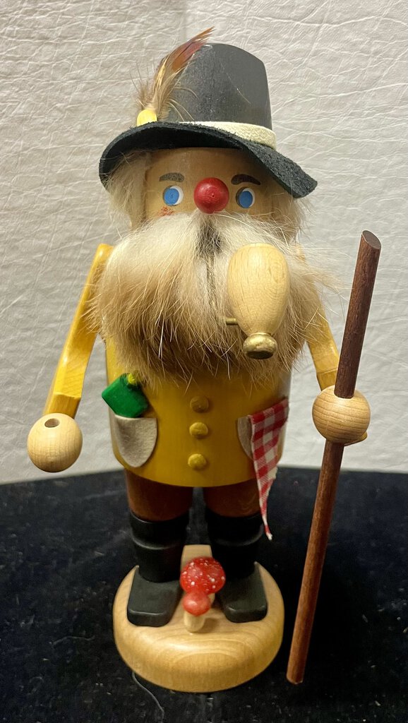 Vintage German Smoking Hiker Incense Burner