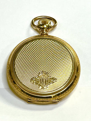 Antique Elgin Gold Filled Hunter Case Pocket Watch