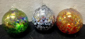 Blown Glass Holiday Ball Assortment 9 Chinese & German