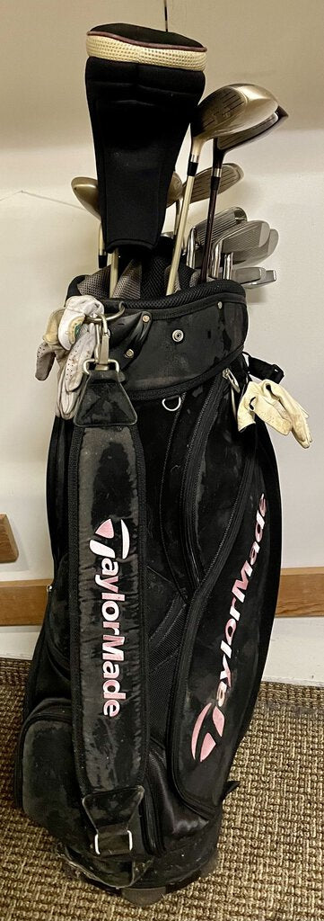 Maltby LTech Series Golf Clubs Complete Set of 14 w/ TaylorMade Golf Bag