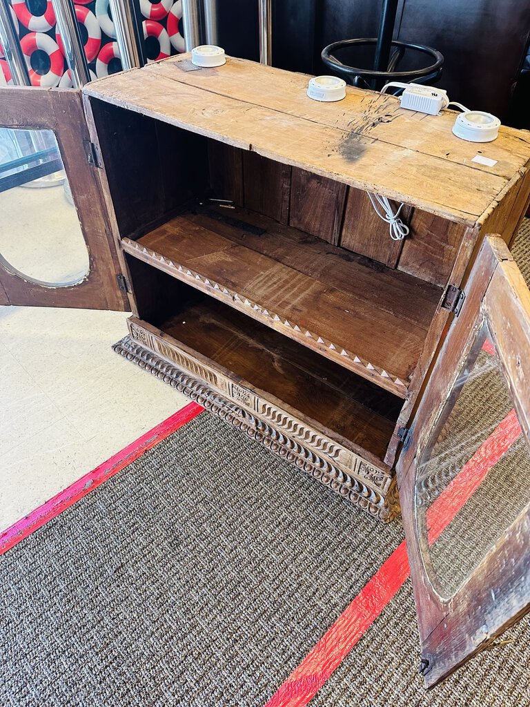 19th Century French Provincial Cabinet 30x14x27.