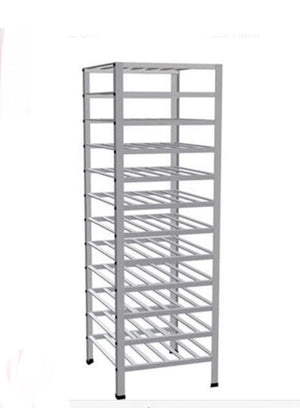 WineRacks by Marcus Commercial High Grade Aluminum Rack 88"H x 22"W x 24"D