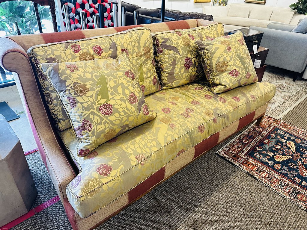 Kroll Silk Goose Down Sofa MSRP $5000