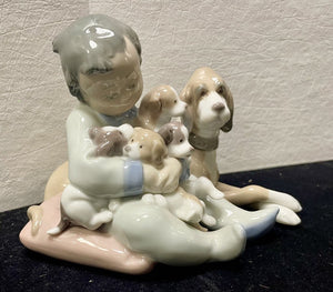 Lladro New Playmates Figurine #5456 Mint