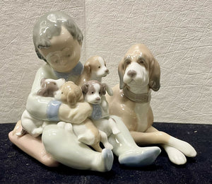 Lladro New Playmates Figurine #5456 Mint