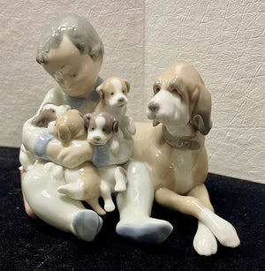 Lladro New Playmates Figurine #5456 Mint