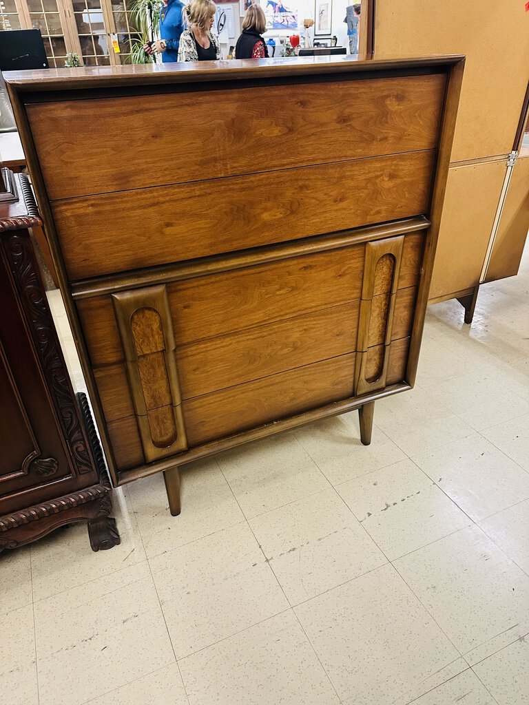 Lane Mid Century 5 Drawer Highboy Dresser