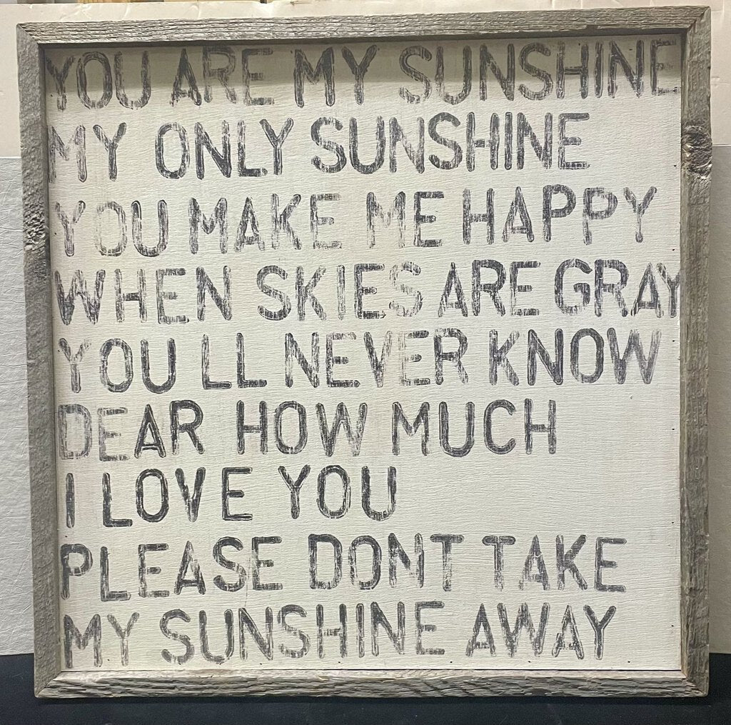 Sugarboo Designs You Are My Sunshine Wall Art