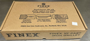 Finex 10" New In Box Season Cast Iron Griddle Pan