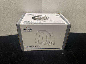 All Clad Stainless Steel Cookware Organizer (New In Box)