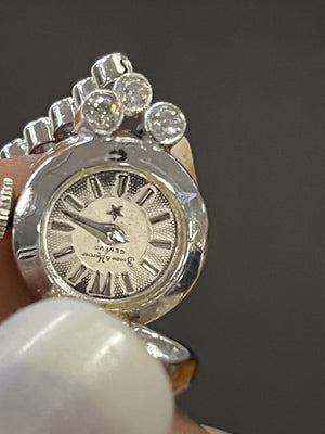 Baume Mercier Platinum Diamond Watch