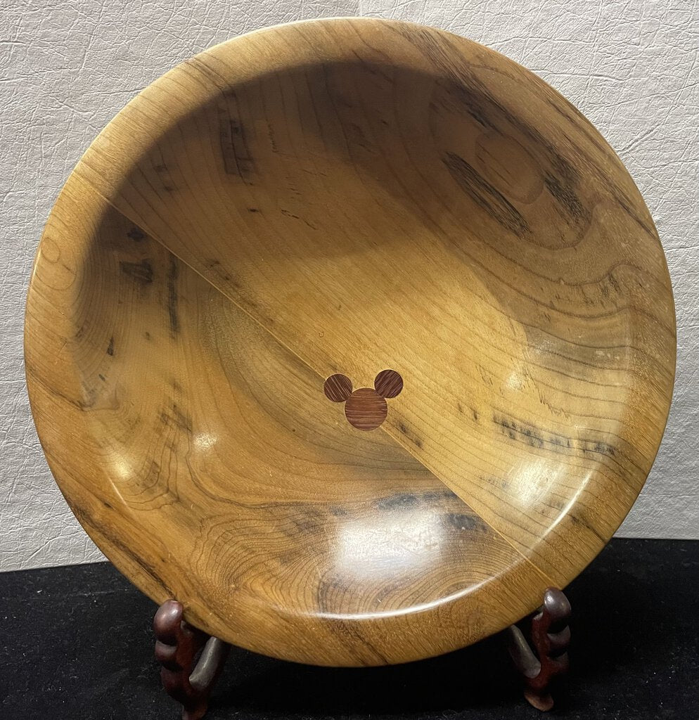 Rex Corbin Myrtle, Zebra, Purple Heart Wood Hand Turned Bowl Set (3 Piece)