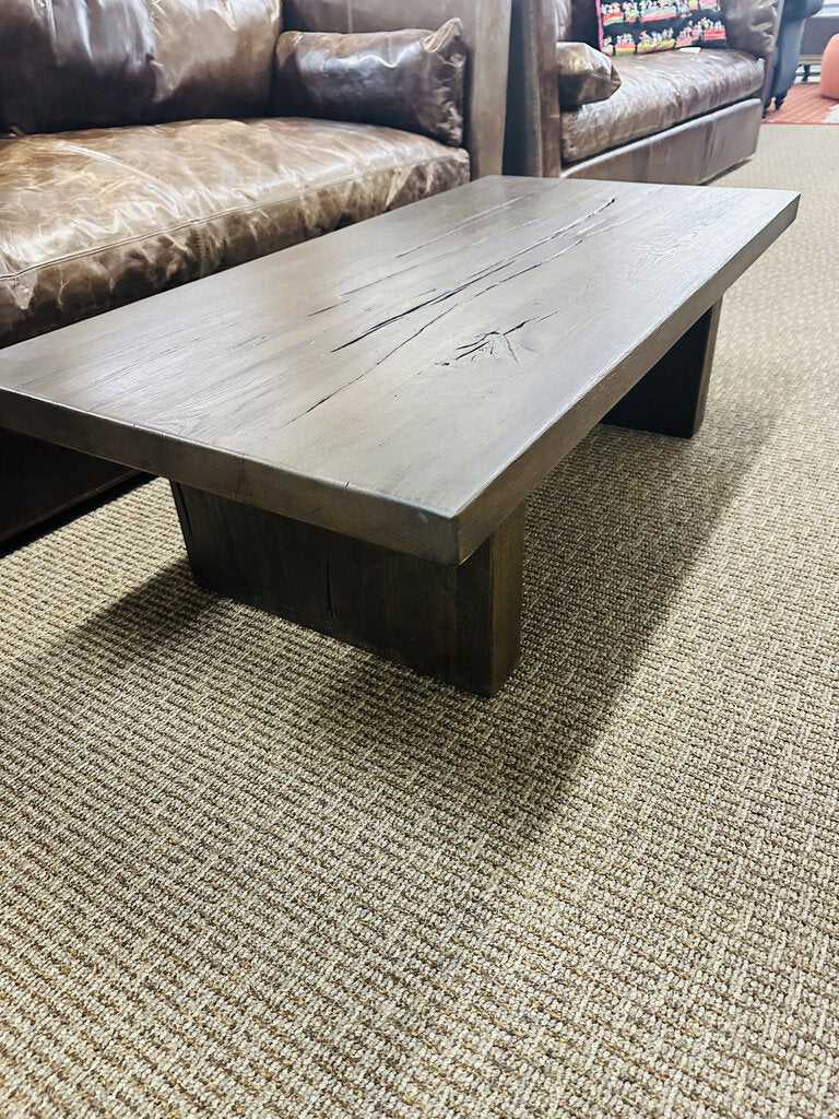 Restoration Hardware Reclaimed Wood Coffee Table MSRP $900