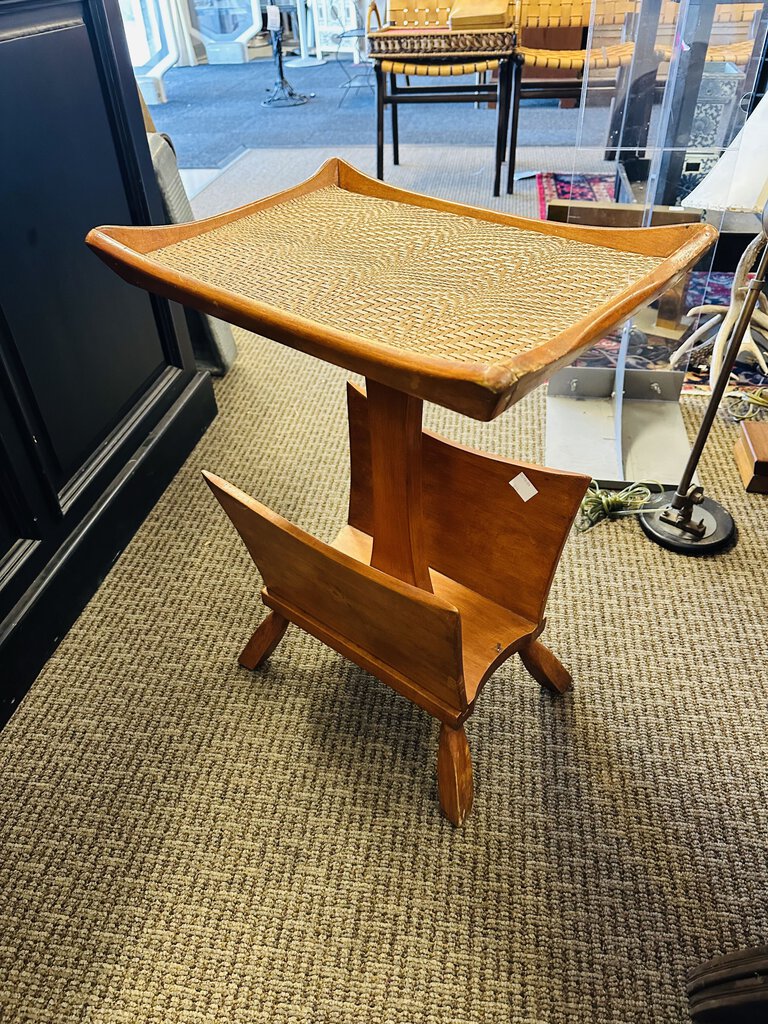 Mid Century Side Table 14x19x25