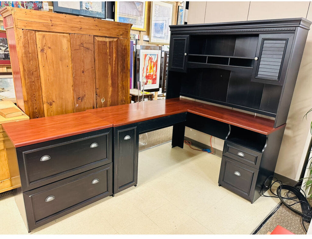 Bush Furniture L Shape Desk With Hutch