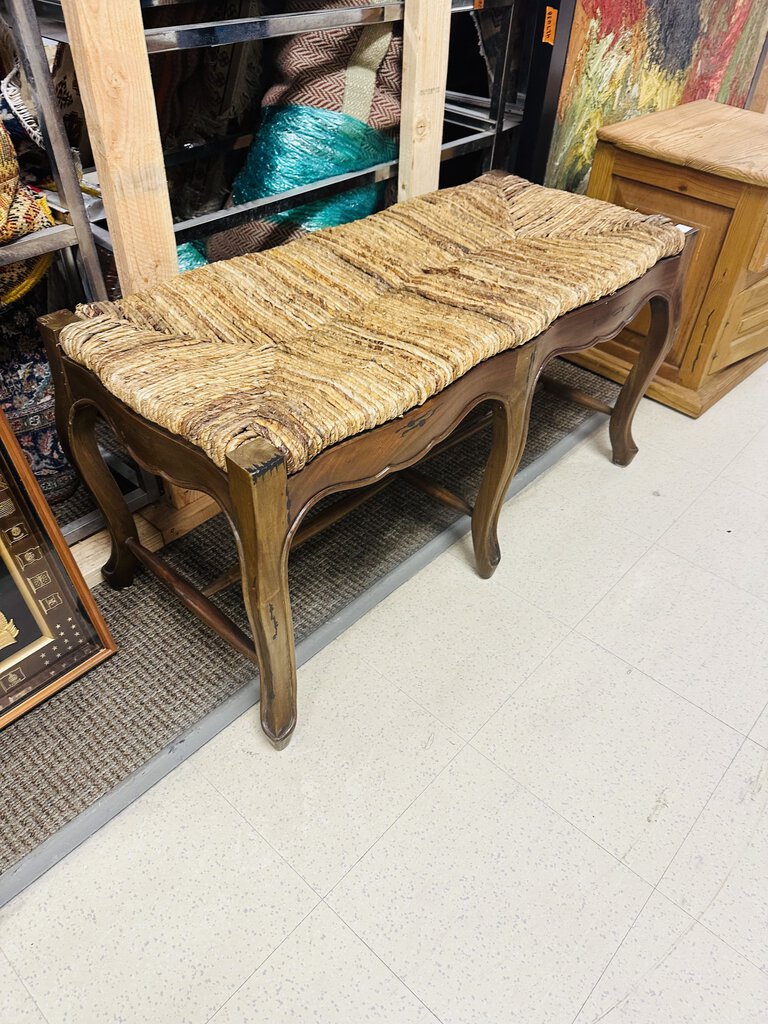 French Country Provincial Bench