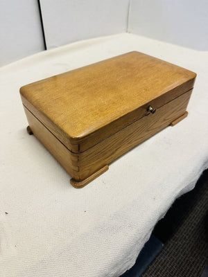 Vintage Oak Box 14x8x5